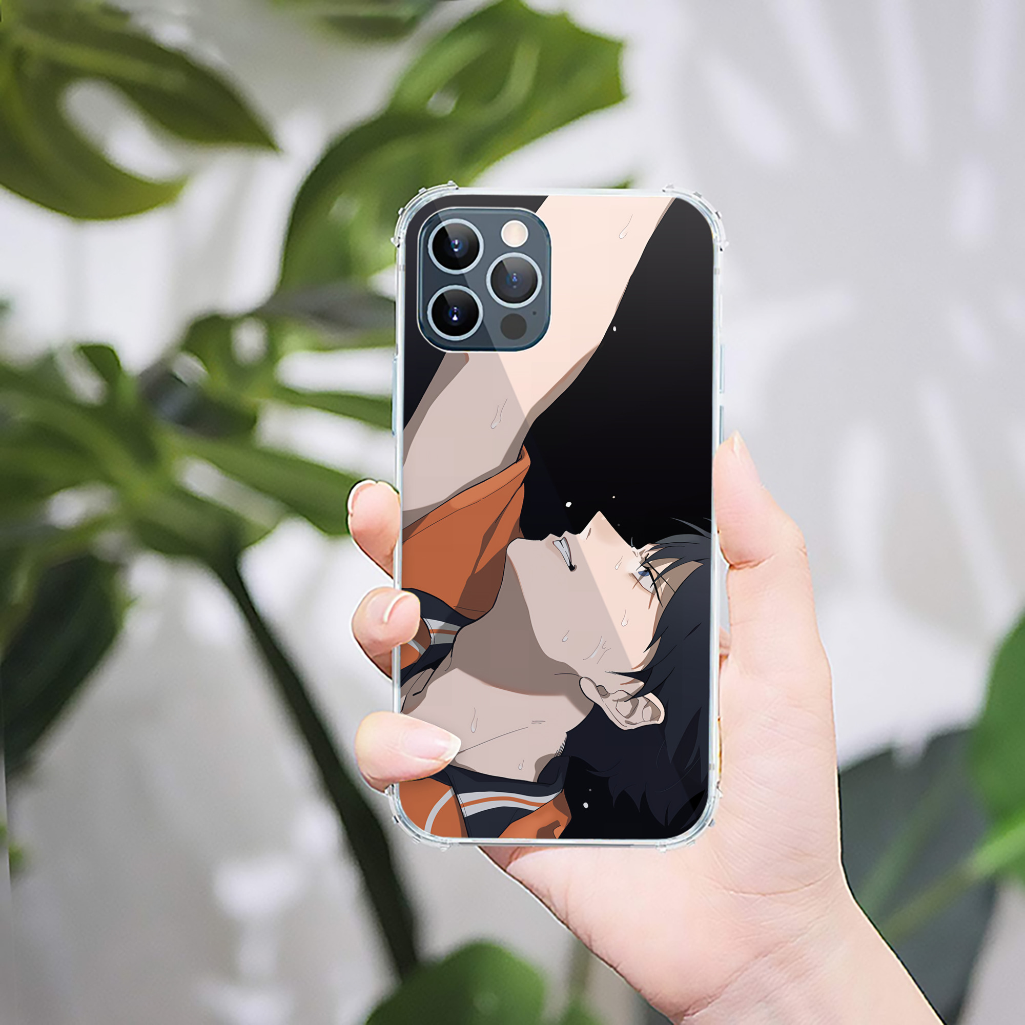 （画像用） ハイキュー!! Haikyu!! 【iPhone 12シリーズ対応】透明スマホケース（クリアソフトケース）
